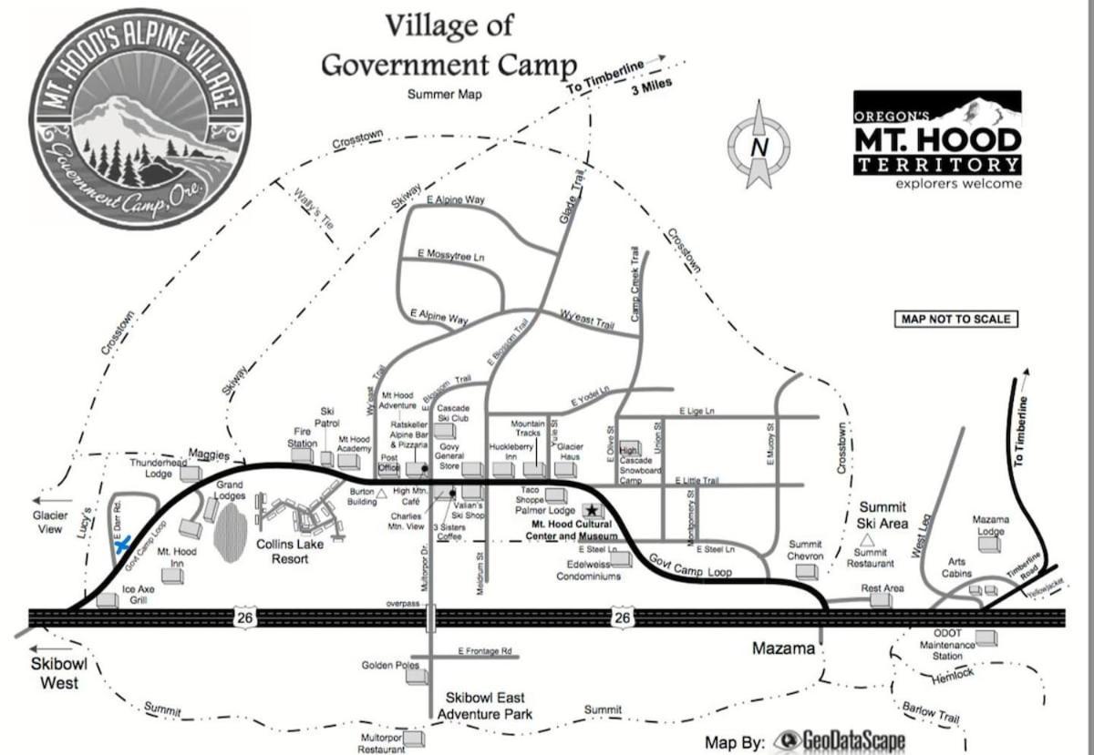 Great Blue Lodge - Spacious Ski Lodge, Hot Tub, Sauna, Game Room & More Government Camp Luaran gambar